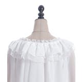 オフショルシフォンブラウス | axes femme | 詳細画像19 