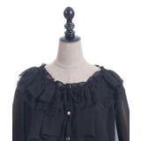 オフショルシフォンブラウス | axes femme | 詳細画像25 