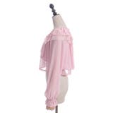 オフショルシフォンブラウス | axes femme | 詳細画像7 