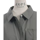 ジップスリーブシャツ | axes femme | 詳細画像28