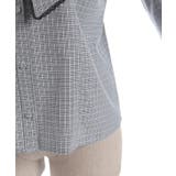 配色ピコレースボウタイブラウス | axes femme | 詳細画像12 