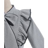 配色ピコレースボウタイブラウス | axes femme | 詳細画像13 