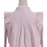 配色ピコレースボウタイブラウス | axes femme | 詳細画像21 