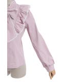 配色ピコレースボウタイブラウス | axes femme | 詳細画像23 