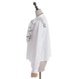 配色ピコレースボウタイブラウス | axes femme | 詳細画像25 