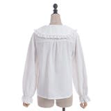 ハートチュールビッグ襟ブラウス | axes femme | 詳細画像13 