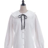 ハートチュールビッグ襟ブラウス | axes femme | 詳細画像14 