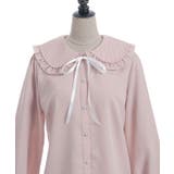 ハートチュールビッグ襟ブラウス | axes femme | 詳細画像26 