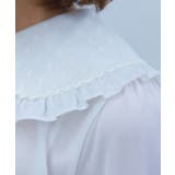 ハートチュールビッグ襟ブラウス | axes femme | 詳細画像9 