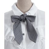 2WAYストライプタイ付ブラウス | axes femme | 詳細画像13