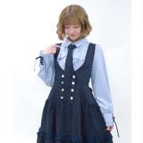 2WAYストライプタイ付ブラウス | axes femme | 詳細画像4