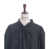 ペプラム風リボンタイブラウス | axes femme | 詳細画像27