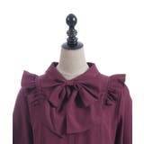 ビッグリボン付き丸襟ブラウス | axes femme | 詳細画像15