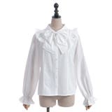 ビッグリボン付き丸襟ブラウス | axes femme | 詳細画像19