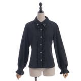 金具使い襟ブラウス | axes femme | 詳細画像11 