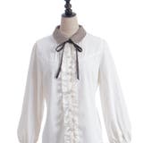 金具使い襟ブラウス | axes femme | 詳細画像27 