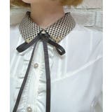 金具使い襟ブラウス | axes femme | 詳細画像5 