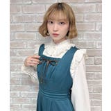 スタンドカラーフリルブラウス | axes femme | 詳細画像11