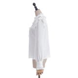 スタンドカラーフリルブラウス | axes femme | 詳細画像13