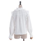 スタンドカラーフリルブラウス | axes femme | 詳細画像14