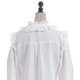 スタンドカラーフリルブラウス | axes femme | 詳細画像16