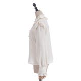 スタンドカラーフリルブラウス | axes femme | 詳細画像26