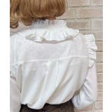 スタンドカラーフリルブラウス | axes femme | 詳細画像5