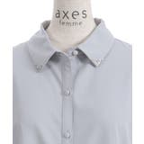 チェック柄ネクタイ付きブラウス | axes femme | 詳細画像22