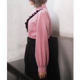 ハートチャームフリルブラウス | axes femme | 詳細画像2 