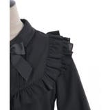 ブローチ付きヨークフリルブラウス | axes femme | 詳細画像10 