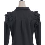 ブローチ付きヨークフリルブラウス | axes femme | 詳細画像11 