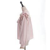 ブローチ付きヨークフリルブラウス | axes femme | 詳細画像14 