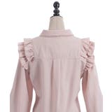 ブローチ付きヨークフリルブラウス | axes femme | 詳細画像19 