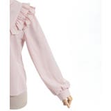 ブローチ付きヨークフリルブラウス | axes femme | 詳細画像20 