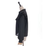 ブローチ付きヨークフリルブラウス | axes femme | 詳細画像6 