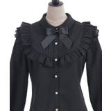 ブローチ付きヨークフリルブラウス | axes femme | 詳細画像8 