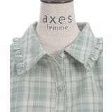 ショート丈ドロストブラウス | axes femme | 詳細画像30