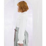 ボウタイリボン付きフリルブラウス | axes femme | 詳細画像2 