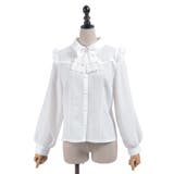 リボンジャボ付きブラウス | axes femme | 詳細画像11 