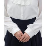 リボンジャボ付きブラウス | axes femme | 詳細画像4 