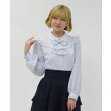 リボンジャボ付きブラウス | axes femme | 詳細画像9 