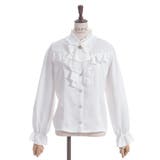 リボン×ジャボブローチ付ブラウス | axes femme | 詳細画像14 