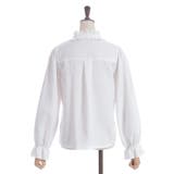 リボン×ジャボブローチ付ブラウス | axes femme | 詳細画像16 