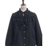 リボン×ジャボブローチ付ブラウス | axes femme | 詳細画像25 