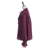 リボン×ジャボブローチ付ブラウス | axes femme | 詳細画像28 