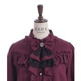 リボン×ジャボブローチ付ブラウス | axes femme | 詳細画像30 