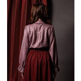 リボン×ジャボブローチ付ブラウス | axes femme | 詳細画像4 