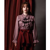 リボン×ジャボブローチ付ブラウス | axes femme | 詳細画像5 