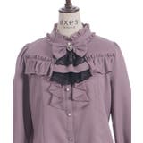 リボン×ジャボブローチ付ブラウス | axes femme | 詳細画像9 