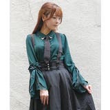 ネクタイ付フレアスリーブＢＬ | axes femme | 詳細画像10 
